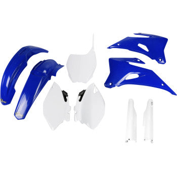 UFO Body Kit - '06-'09 OEM Blue/White - YZ 250/450 F '08-'09 YAKIT305F@999