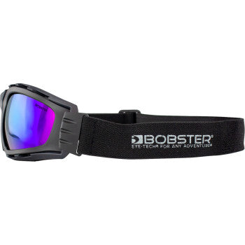 BOBSTER Sunglasses Goggles Freedive Matte Black Gry-Blu-Grn Mirror BFD002