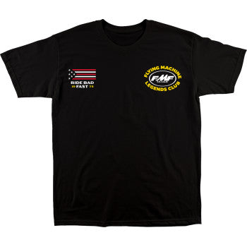 FMF Legacy T-Shirt - Black - Small SP25118905BLKSM