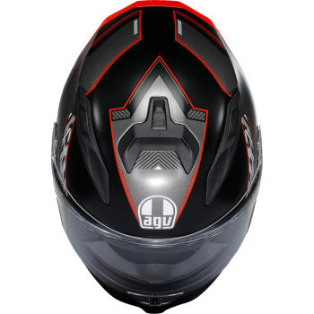 AGV K7 Helmet - Kyber - Matte Black/Red - 2XL 0101-17982