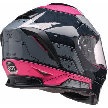 Z1R Youth Warrant 2.0 Helmet - Sentinel - Black/Pink - Small 0102-0295
