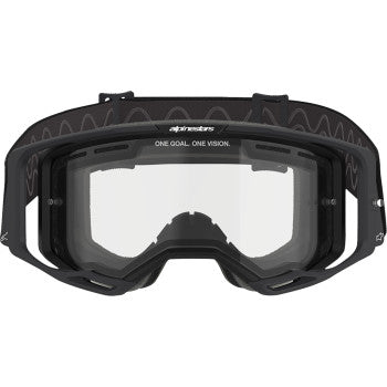 ALPINESTARS GOGGLES Goggle Vision 8 Corp Dual Pane Blk Clr 5101025-1517