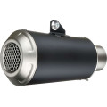 LEOVINCE 54mm Universal LV-10 Slip-On Muffler - Black Edition 9746BU 1811-3792