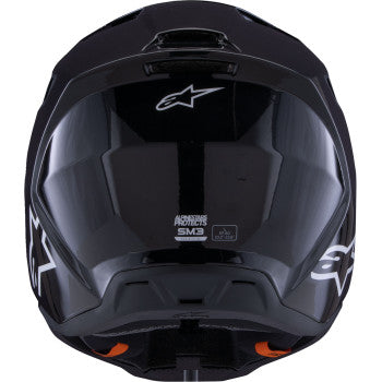 ALPINESTARS SM3 Helmet - Solid - Gloss Black - Small 8300326-1180-S