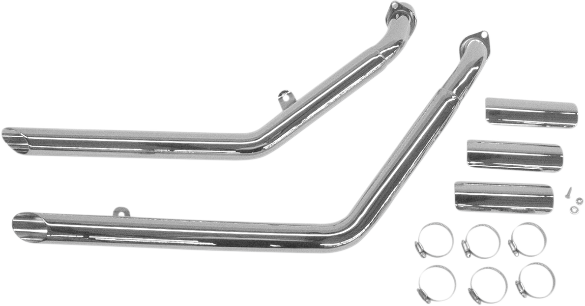 COBRA Drag Pipes Exhaust VT1100C Shadow 1987-1996 1266 BLV1266 NOT FIT ON ACE