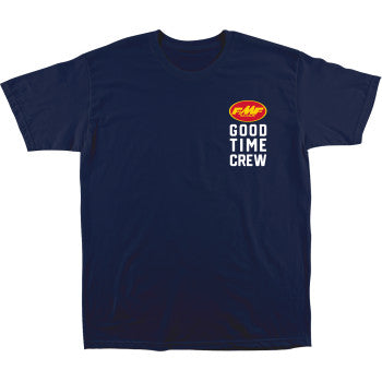 FMF Good Time Crew T-Shirt - Navy - Small SU25118902NVYSM