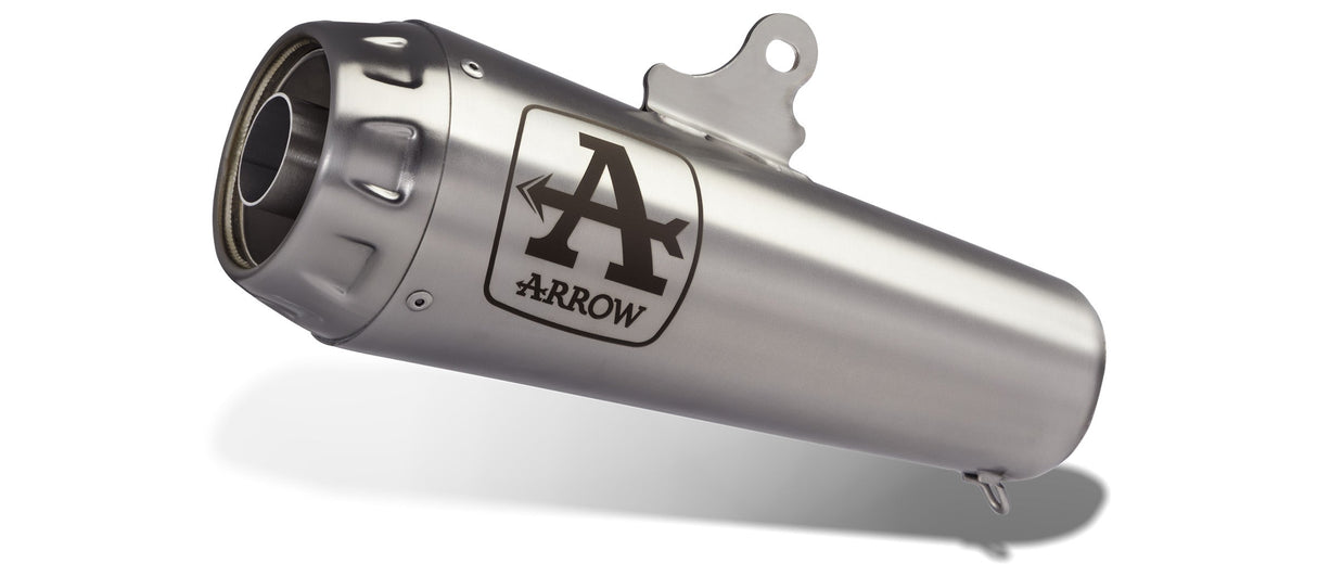 Arrow Honda Cb 1000r Homologated Titanium Pro Race Silencer With Welded Link Pipe Low Version For Original And Arrow Collector 71882pr