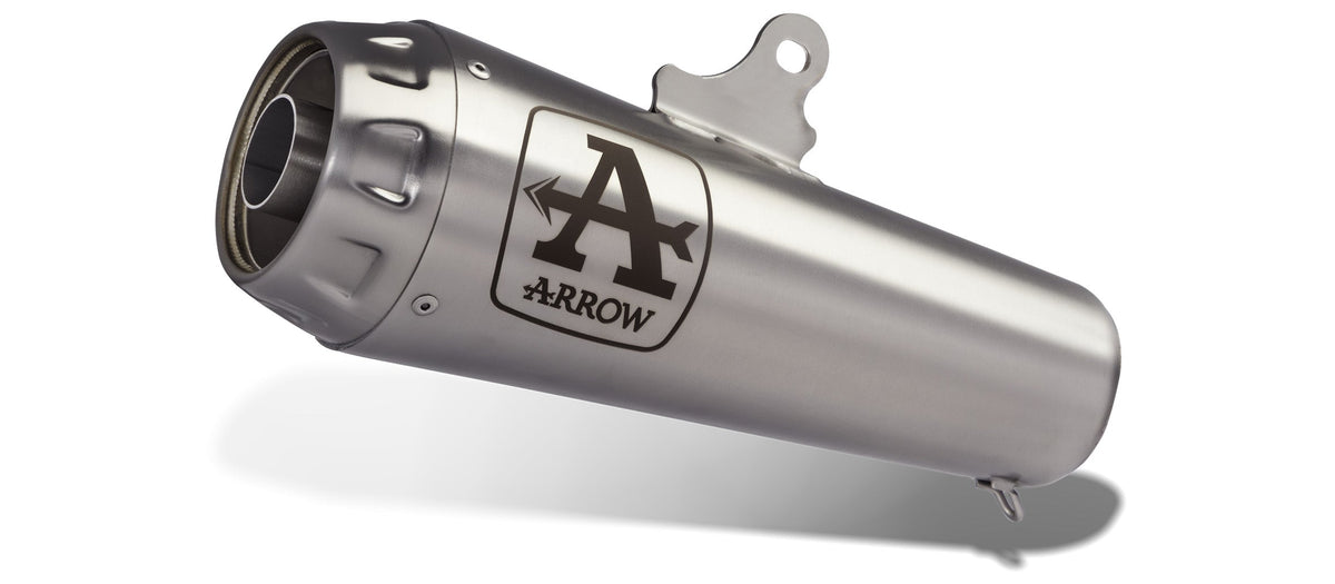 Arrow Bmw S 1000 R '17 Homologated Nichrom Pro Race Silencer With Welded Link Pipe For Original And Arrow Collectors 71872pri