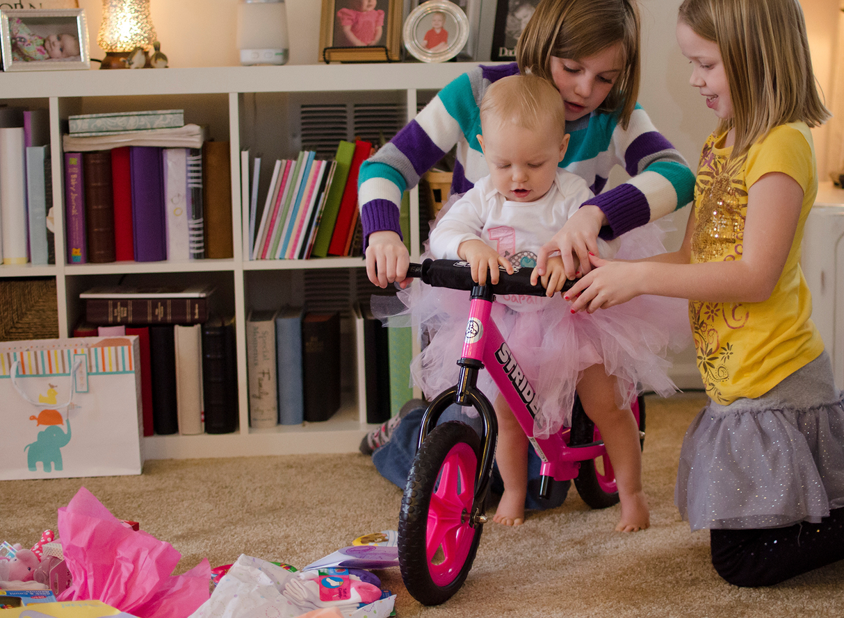 STRIDER 12" Sport Balance Bike - Pink ST-S4PK