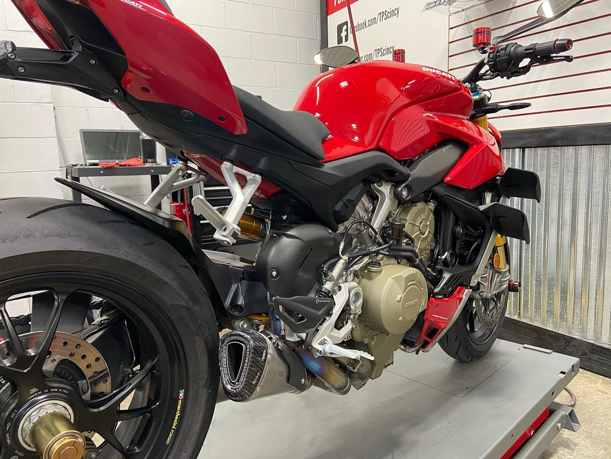 Vandemon Ducati V4 Panigale & Streetfighter Full Titanium Exhaust system 2020-2022 DUCV4TIEXHSYSNB VA-45