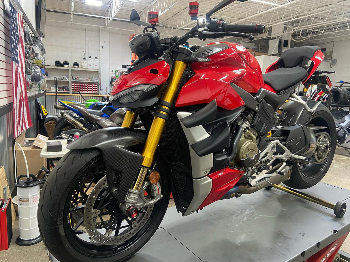 Vandemon Ducati V4 / V4R Panigale & Streetfighter Full Titanium Exhaust system 2023-2024 SKU: DUCV4TIEXHSYSNC VA-44