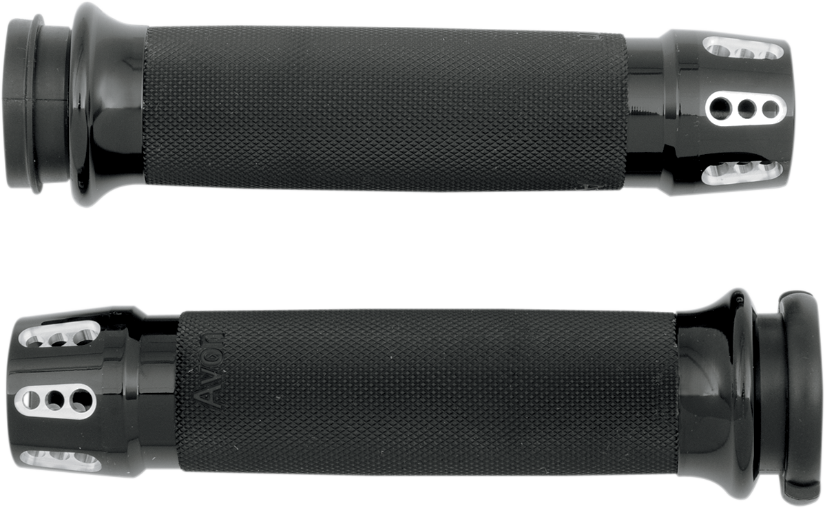 AVON GRIPS Grips - Gatlin - Custom - TBW - Black CC-86-AN-FL-GAT