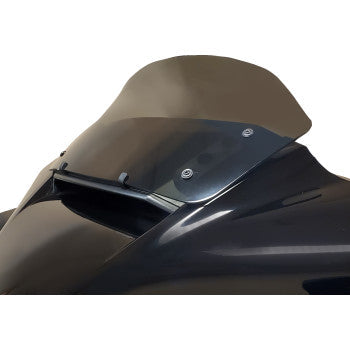 WIND VEST Windshield - 9-1/2" - Dark Smoke - FLHX, FLHXSE 58-9040