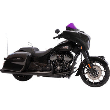 KLOCK WERKS Kolor Flare™ Windshield - 10" - Purple KWW-04-0641