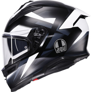 AGV Helmet K7 Glimpse Matte Black/White Md 2118399004-016-M