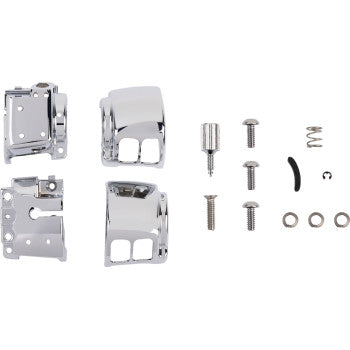 DRAG SPECIALTIES Switch Housing - Cruise - Chrome Softail 2018-2024 H07-0773A 0616-0396