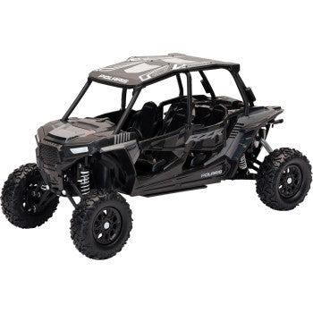NEW RAY TOYS 1:18 Scale Polaris Rzr Xp 4 Turbo Eps Black 57843D