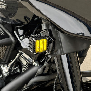 CUSTOM DYNAMICS Shark Demon® Turn Signal - LED - Yellow SD-SG-FT-YB