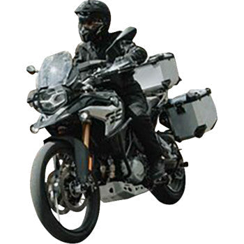 SW-MOTECH TRAX ADV Aluminum Case System - Silver - Triumph Tiger/Tiger Explorer 1200 '12-'21 KFT.11.483.70001/S