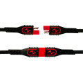 BS BATTERY Eyelet Connector - Battery - Wire Terminal - Black/Red - 20 Pack 700573