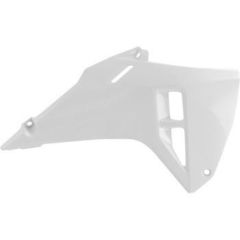 CYCRA Replica Radiator Shrouds - White 1CYC-1891-30
