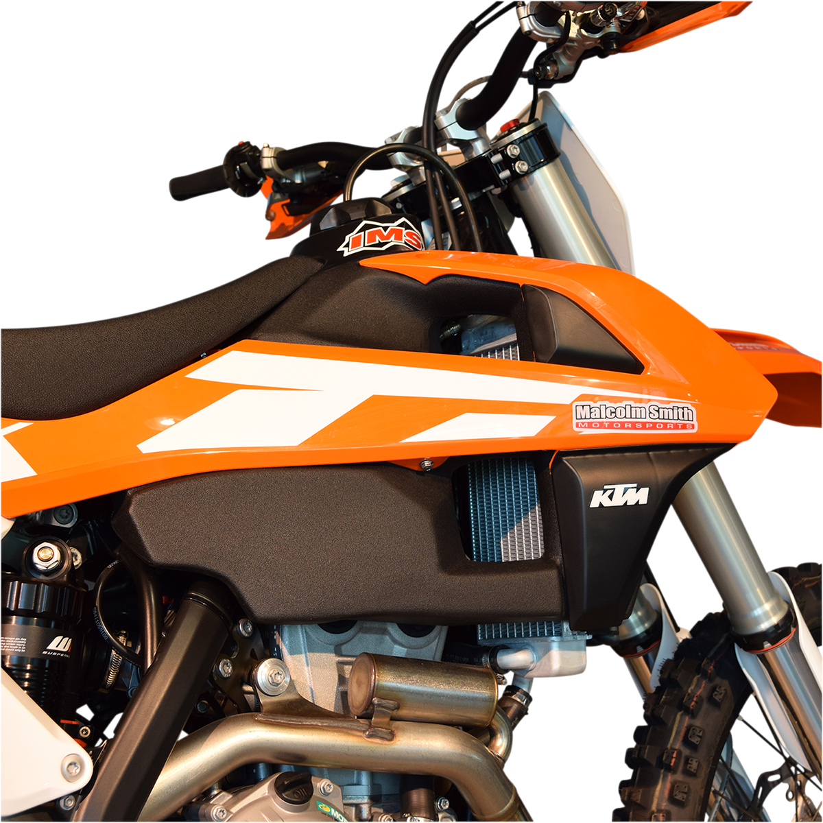 IMS PRODUCTS INC. Gas Tank - Black - KTM - 4.5 Gallon 250/300 SX/SC/ XC-W 2017-2018 SX 113340-BK1