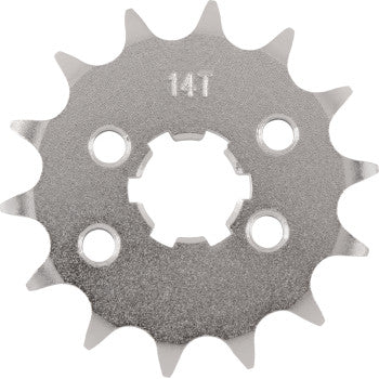 MOOSE RACING Front Sprocket - 14 Tooth - Suzuki/Yamaha 26-4144-14CRMO