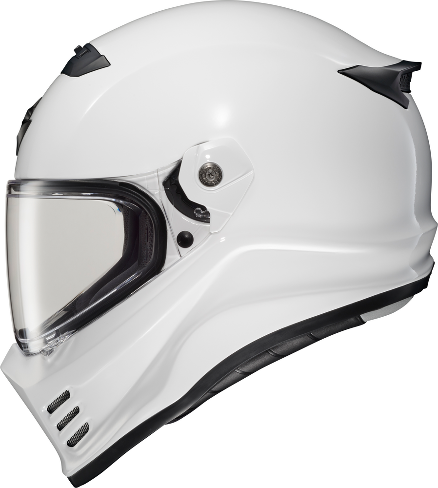 Scorpion EXO-OPEN BOX Covert Fx Full Face Helmet Gloss White Small CFX-0053