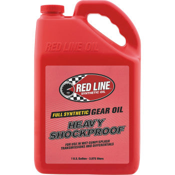 RED LINE SYNTHETIC OIL Heavy Shockproof Gear Oil - 1 gallon 58205
