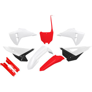 UFO Body Kit - White/Red - Honda - CRF 250R/450R HOKIT127F@222