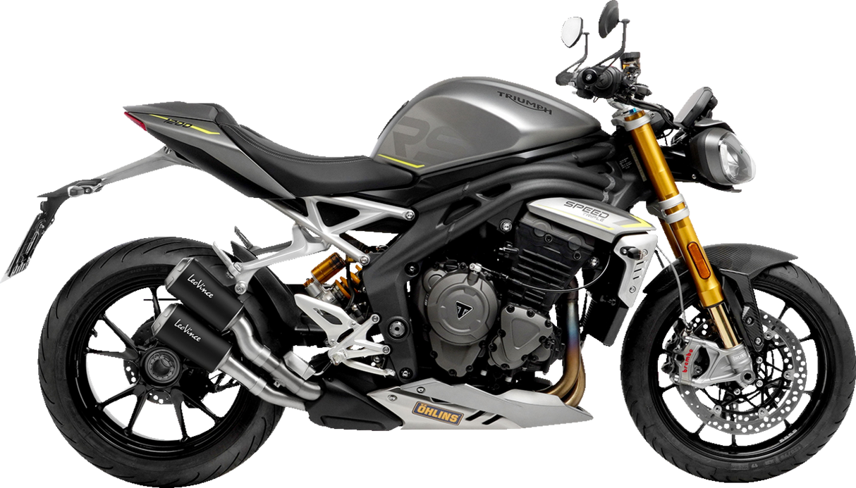 LEOVINCE LV-10 Slip-On Muffler Speed Triple 1200 2021-2024 15247B