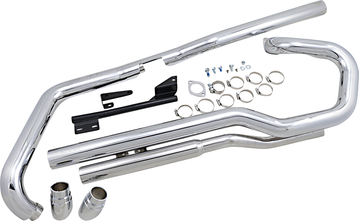 COBRA Speedster Slashdown Exhaust - VTX1800 2003-2008 1826