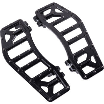 THRASHIN SUPPLY CO. Aggressor Floorboards - Black TSC-2219-1