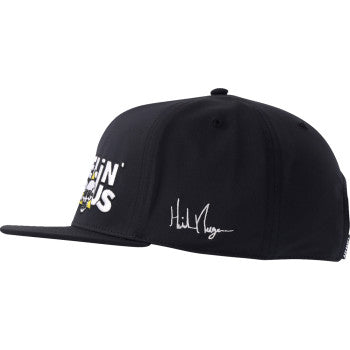 Deegan Apparel hat shocking black/yellow os DMAHS3004BLYOS