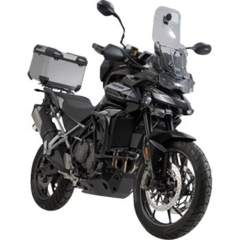 SW-MOTECH TRAX ADV Top Case System - Silver - Triumph Tiger 850 Sport/Tiger 900/Tiger 1200 '20-'24 GPT.11.953.70000/S
