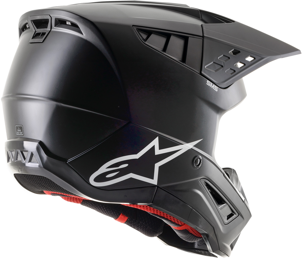 IN STOCK OPEN BOX ALPINESTARS S-M5 Solid Helmet Black Matt 2X 482-92222X