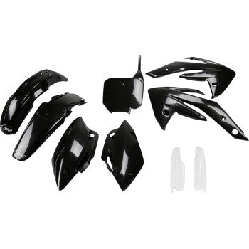 UFO Body Kit - Black/White - Honda - CRF '07-'25 HOKIT111F@001