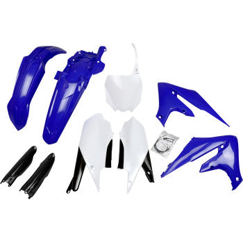 UFO Body Kit - OEM Blue/Black/White - YZ 250/450 F '18-'23 YAKIT321F@999