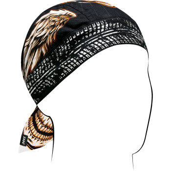 ZAN HEADGEAR Flydanna® Head Wrap - Flaming Skull Z312