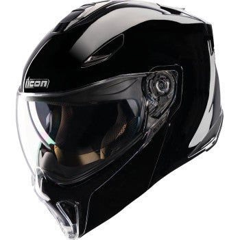 ICON Threshold™ Modular Helmet - Solid - Gloss Black - XS 0100-2811