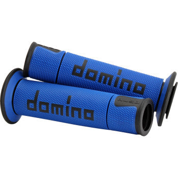 IN STOCK DOMINO A450 Grips - Domino - Blue/Black A45041C4048