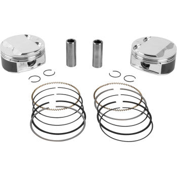 JE PISTONS Piston Kit - 4.075" Bore - 4.500" Stroke - 12.0:1 CR - 114" M8 398760