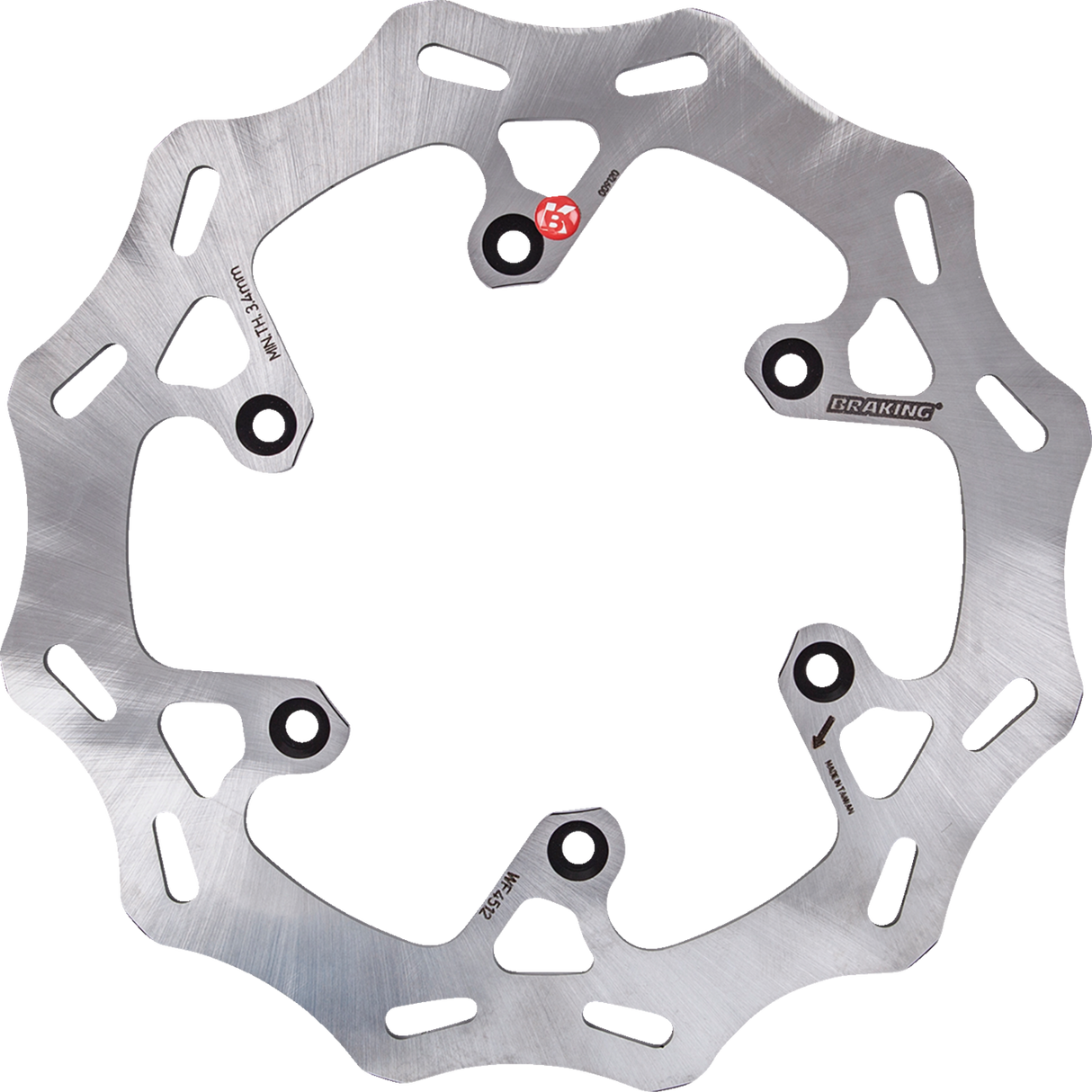 BRAKING Rear Rotor YZ 125/YZ 250 F/YZ 450 F WF4512