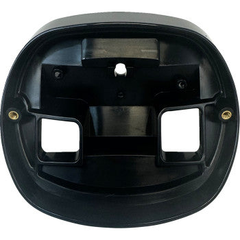 CUSTOM DYNAMICS Taillight Baseplate - Gloss Black - Softail TL-BASE-18ST-B