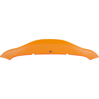 KLOCK WERKS Kolor Flare™ Windshield - 6-1/2" - Orange - FLHX KWW-01-0742