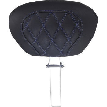 MUSTANG Backrest Dbl Diam Dbr Blu Thrd 89539SB