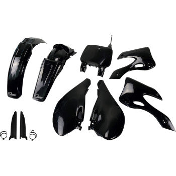 UFO Body Kit - Black - KX 125/250 '99-'02 KAKIT200F@001