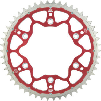 MOTO-MASTER Fusion Series Dual Ring Rear Sprocket - 50 Tooth - Red - Honda 620023350