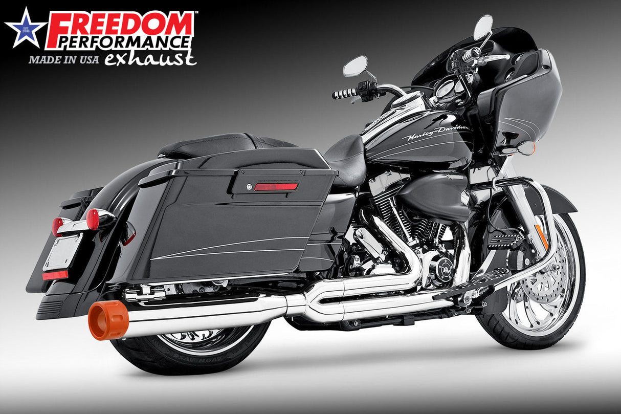 HARLEY TOURING 4" UNION 2-INTO-1 RIGHT-SIDE ONLY 1995-2016