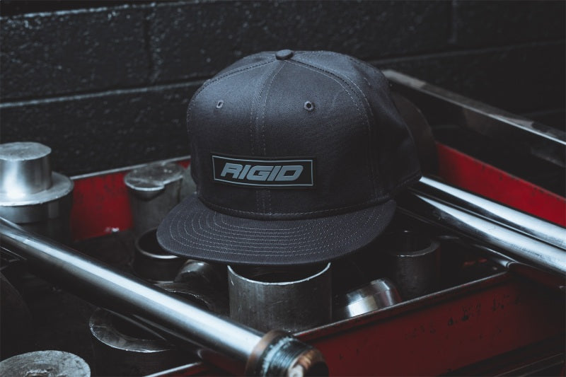 Rigid Industries Grey Flat Bill Hat w/ Rigid Patch 1032